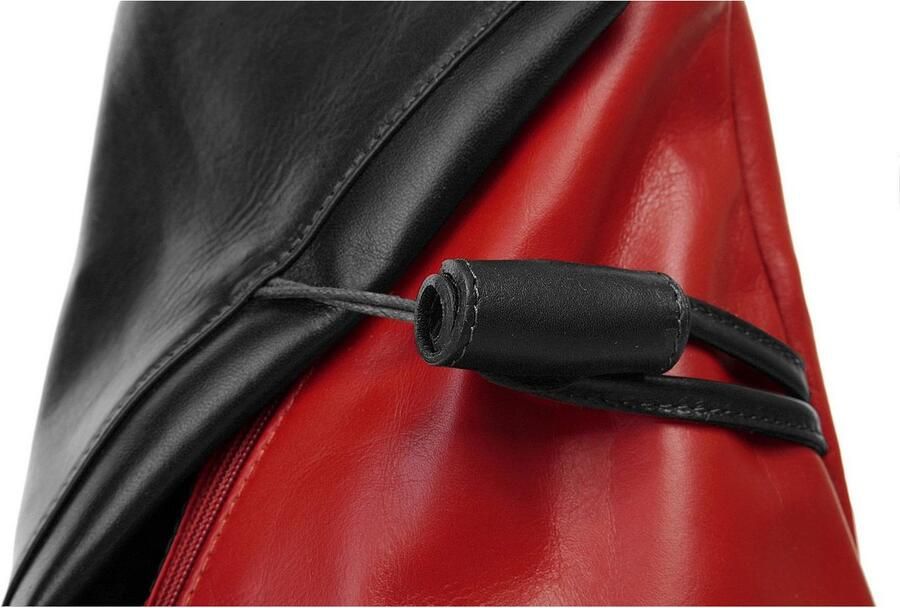 Sa tha Look Rugzak echt leer made in italy - Foto 6