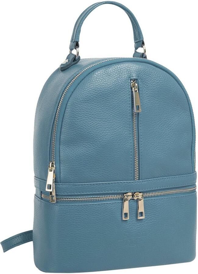 Sa tha Look Rugzak echt leer made in italy - Foto 2