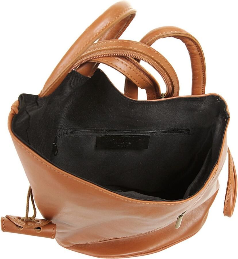 Sa tha Look Rugzak echt leer made in italy - Foto 3