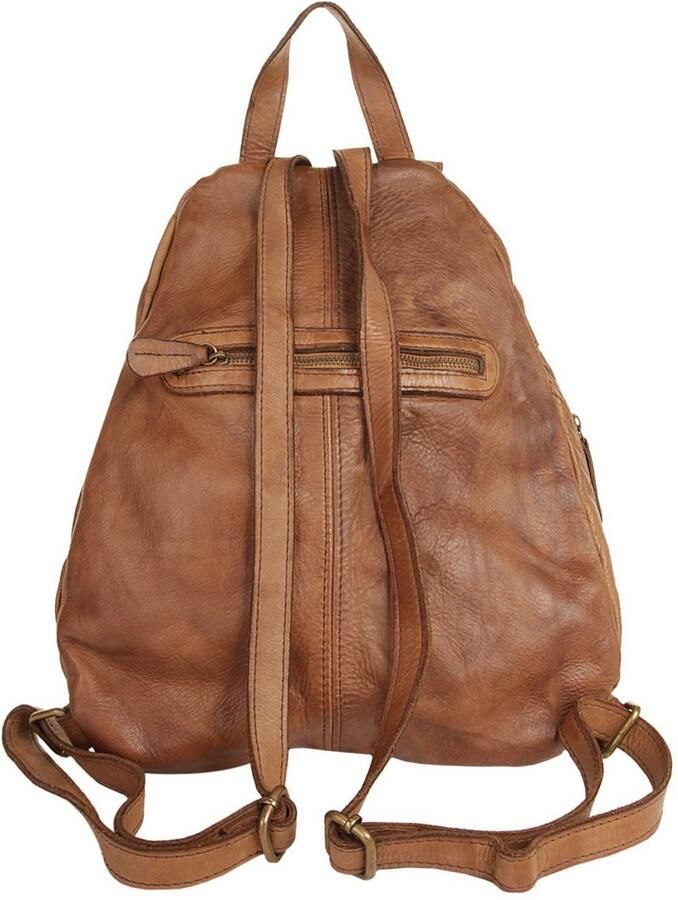Sa tha Look Rugzak echt leer made in italy - Foto 4