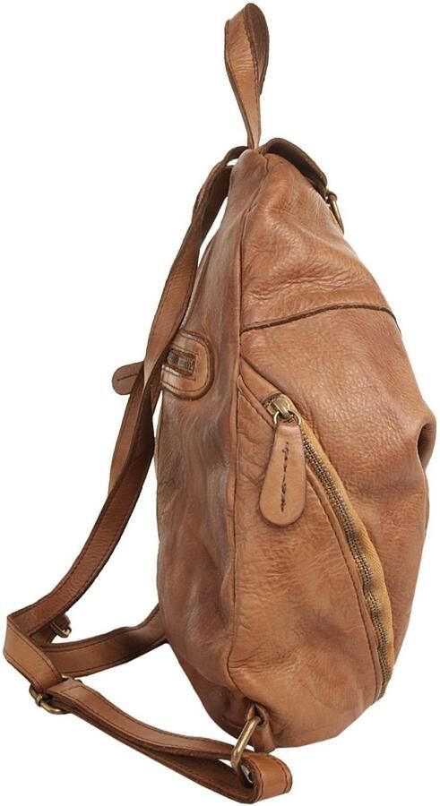 Sa tha Look Rugzak echt leer made in italy - Foto 7