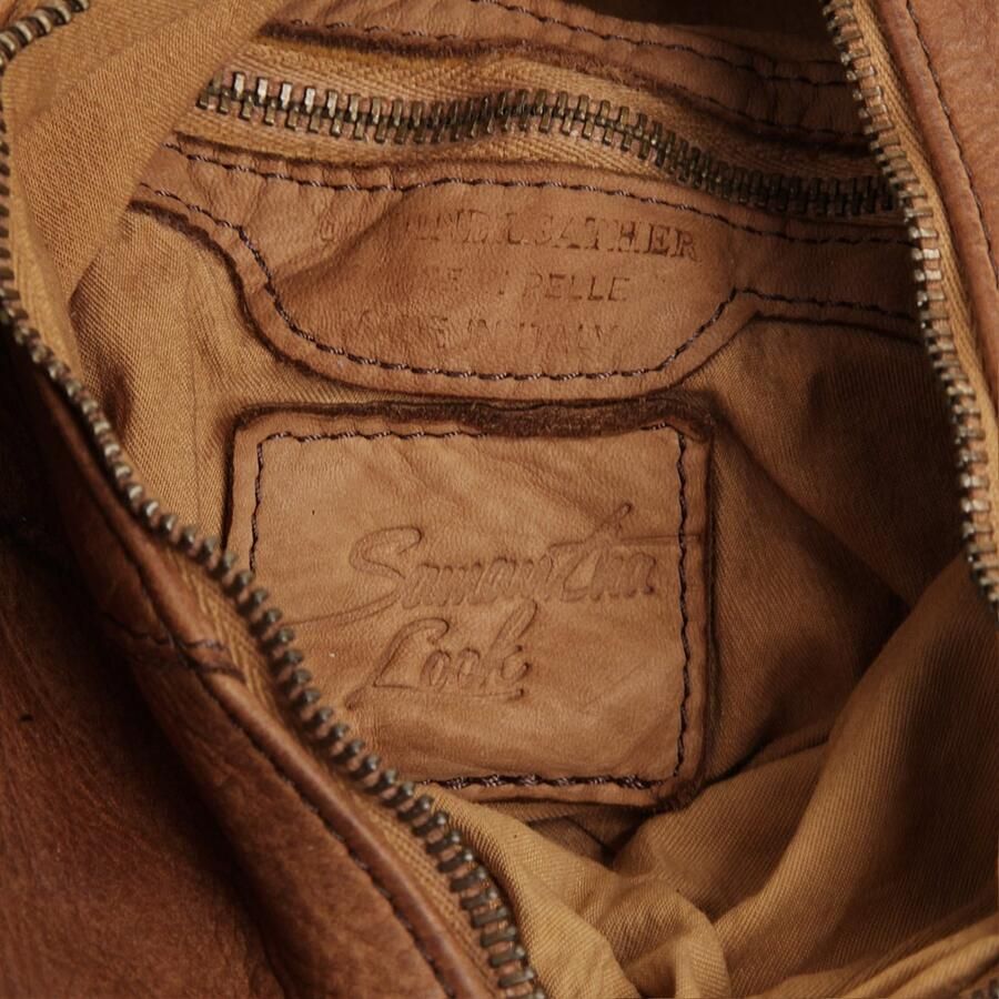 Sa tha Look Rugzak echt leer made in italy