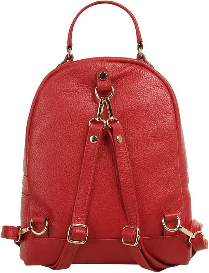 Sa tha Look Rugzak echt leer made in italy