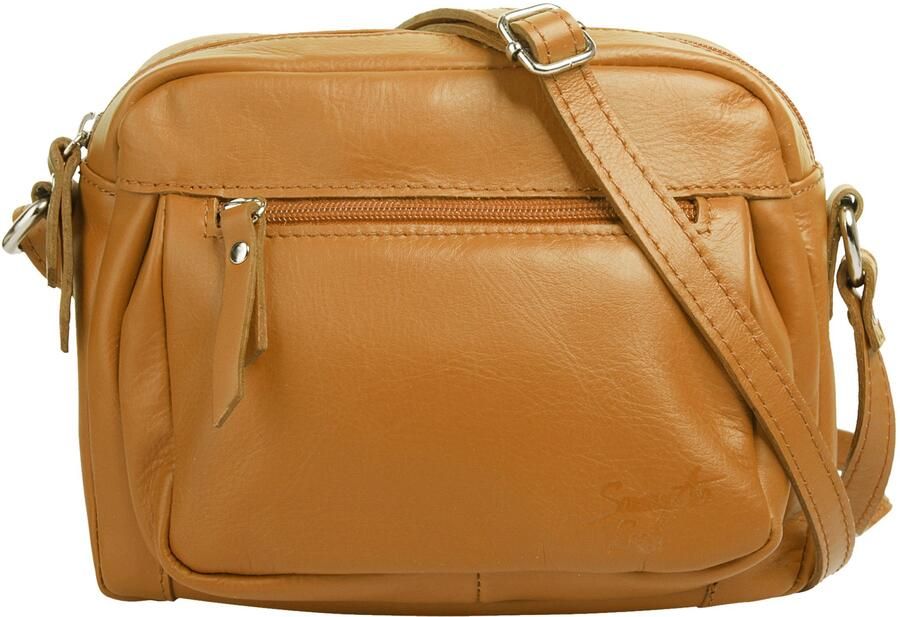 Sa tha Look Schoudertas echt leder - Foto 3