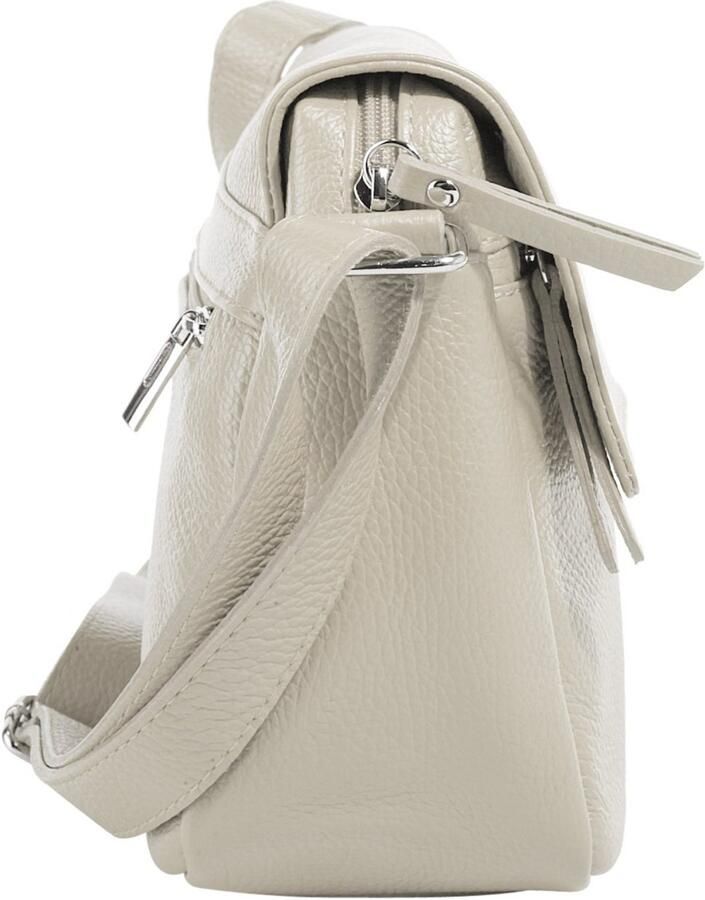 Sa tha Look Schoudertas echt leer made in italy - Foto 2