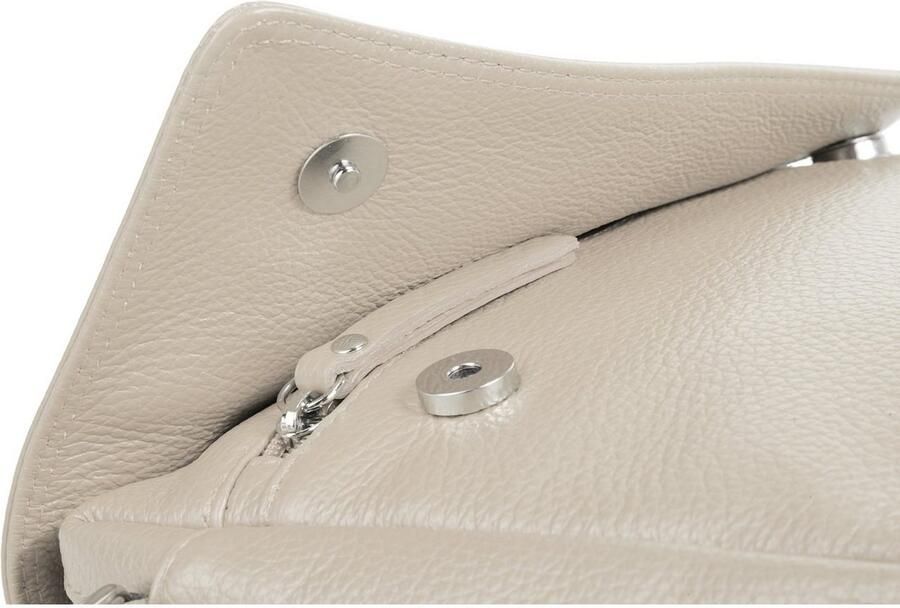 Sa tha Look Schoudertas echt leer made in italy - Foto 5
