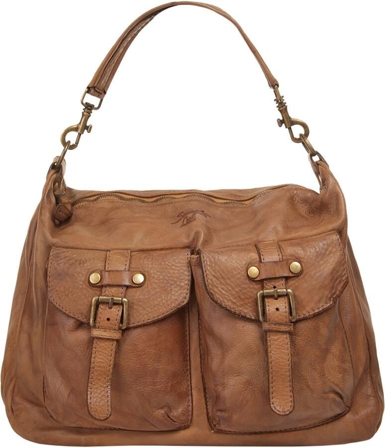 Sa tha Look Schoudertas echt leer made in italy - Foto 11