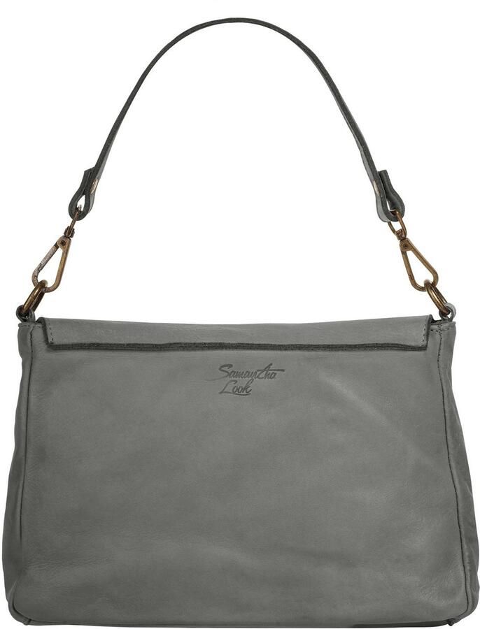 Sa tha Look Schoudertas echt leer made in italy - Foto 2