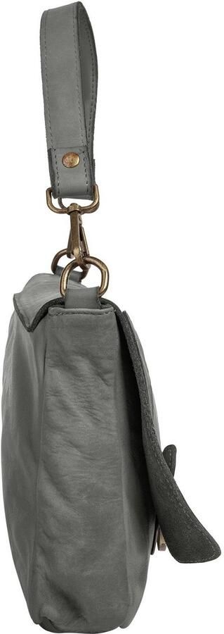 Sa tha Look Schoudertas echt leer made in italy - Foto 5