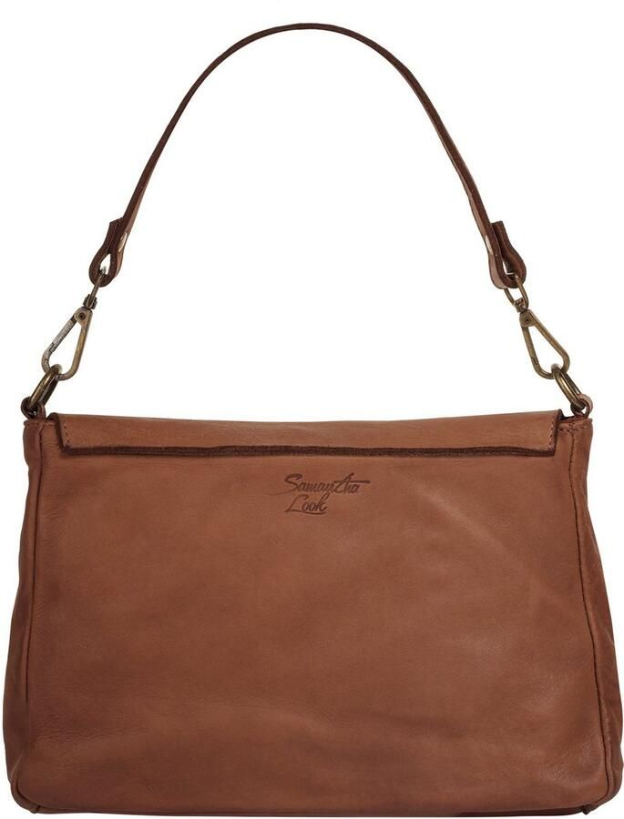 Sa tha Look Schoudertas echt leer made in italy - Foto 2