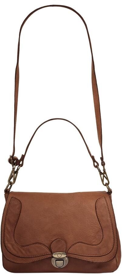 Sa tha Look Schoudertas echt leer made in italy - Foto 4