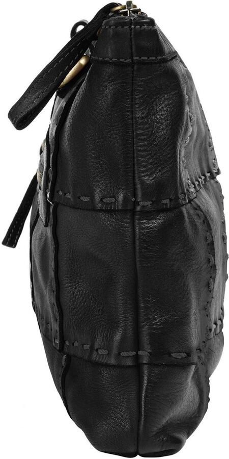 Sa tha Look Schoudertas echt leer made in italy - Foto 5