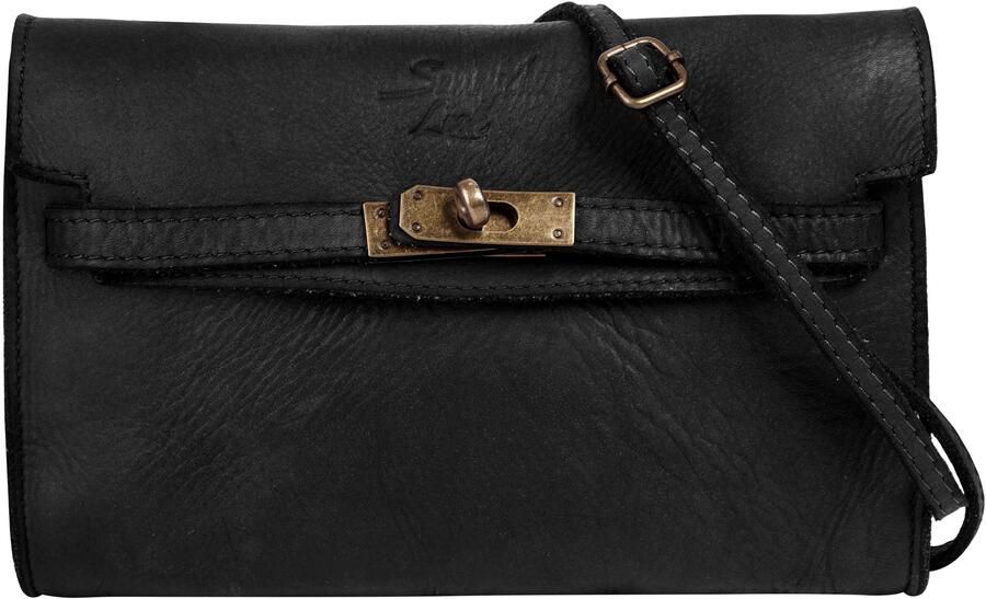 Sa tha Look Schoudertas echt leer made in italy - Foto 7