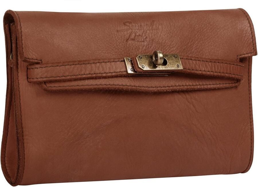 Sa tha Look Schoudertas echt leer made in italy - Foto 3