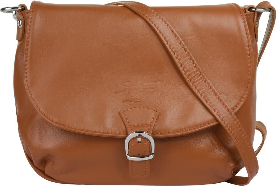 Sa tha Look Schoudertas echt leer made in italy - Foto 8