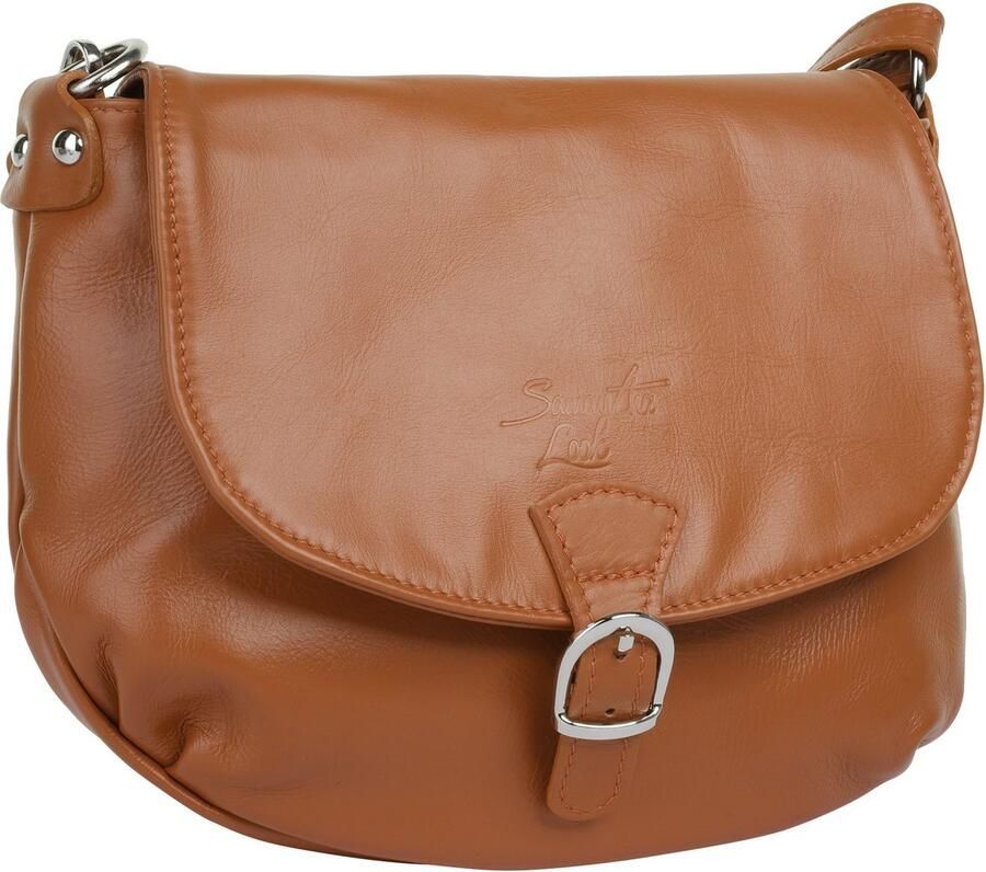 Sa tha Look Schoudertas echt leer made in italy - Foto 2