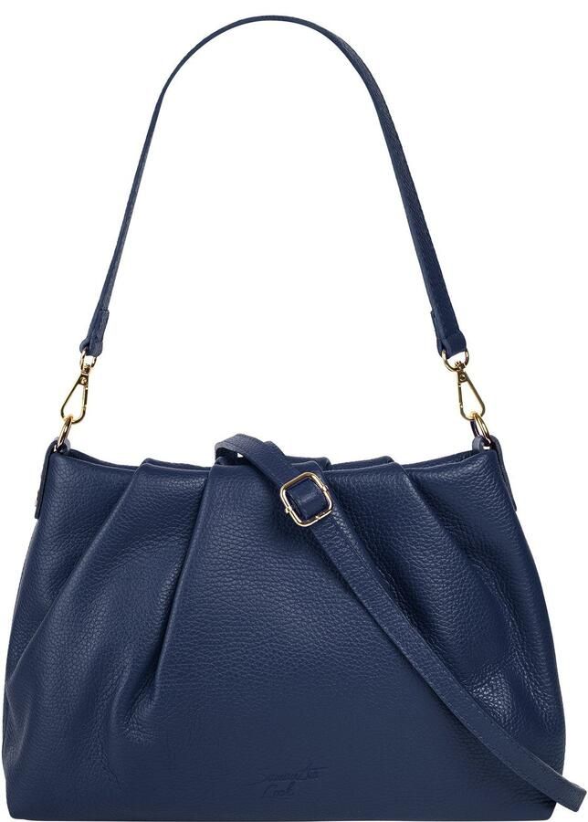 Sa tha Look Schoudertas echt leer made in italy - Foto 2