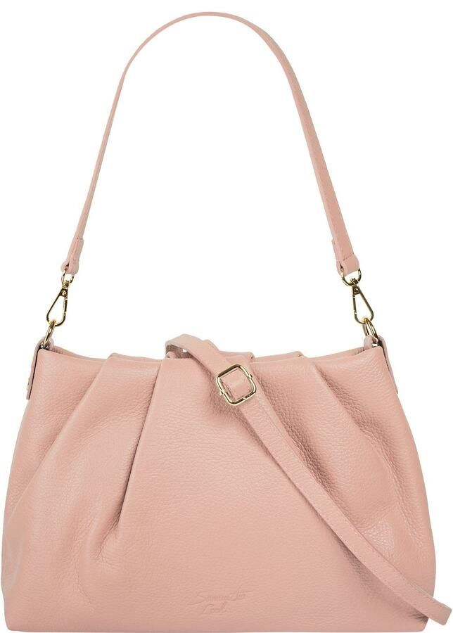 Sa tha Look Schoudertas echt leer made in italy - Foto 2