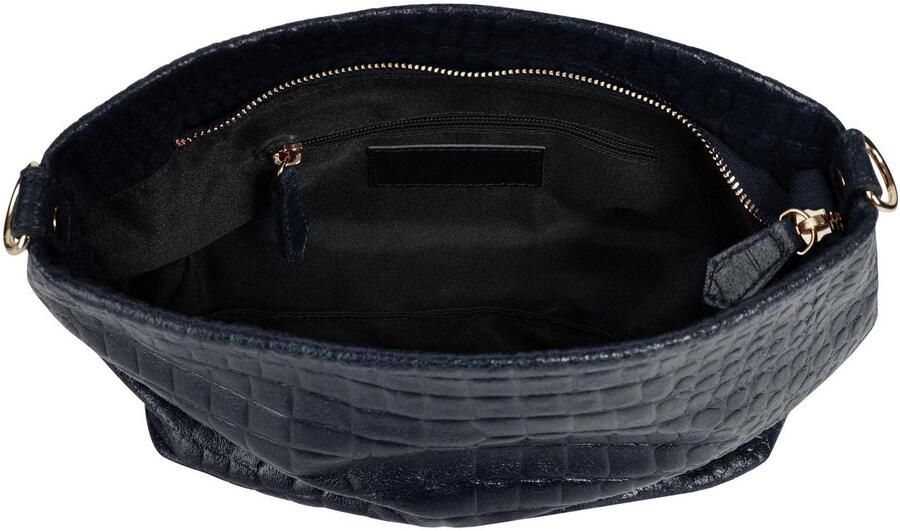 Sa tha Look Schoudertas echt leer made in italy - Foto 4