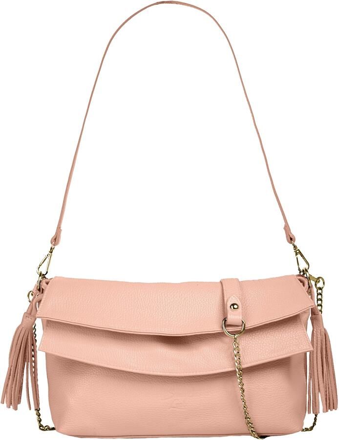 Sa tha Look Schoudertas echt leer made in italy - Foto 3