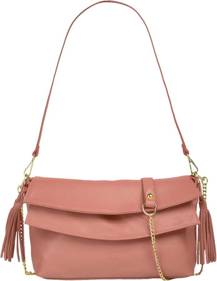 Sa tha Look Schoudertas echt leer made in italy - Foto 3