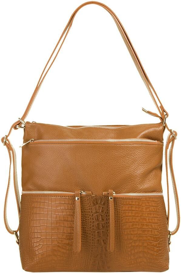 Sa tha Look Schoudertas echt leer made in italy - Foto 2