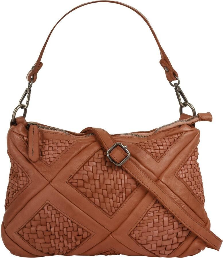 Sa tha Look Schoudertas echt leer made in italy - Foto 3