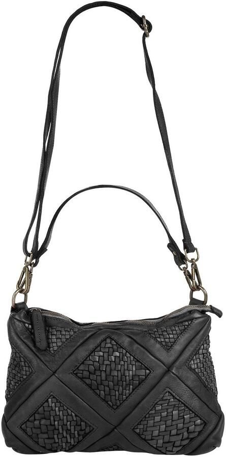 Sa tha Look Schoudertas echt leer made in italy - Foto 5