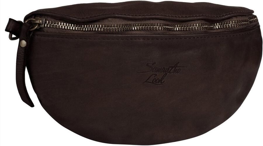 Sa tha Look Schoudertas echt leer made in italy - Foto 2