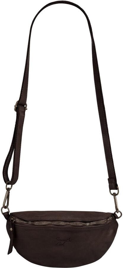 Sa tha Look Schoudertas echt leer made in italy - Foto 5