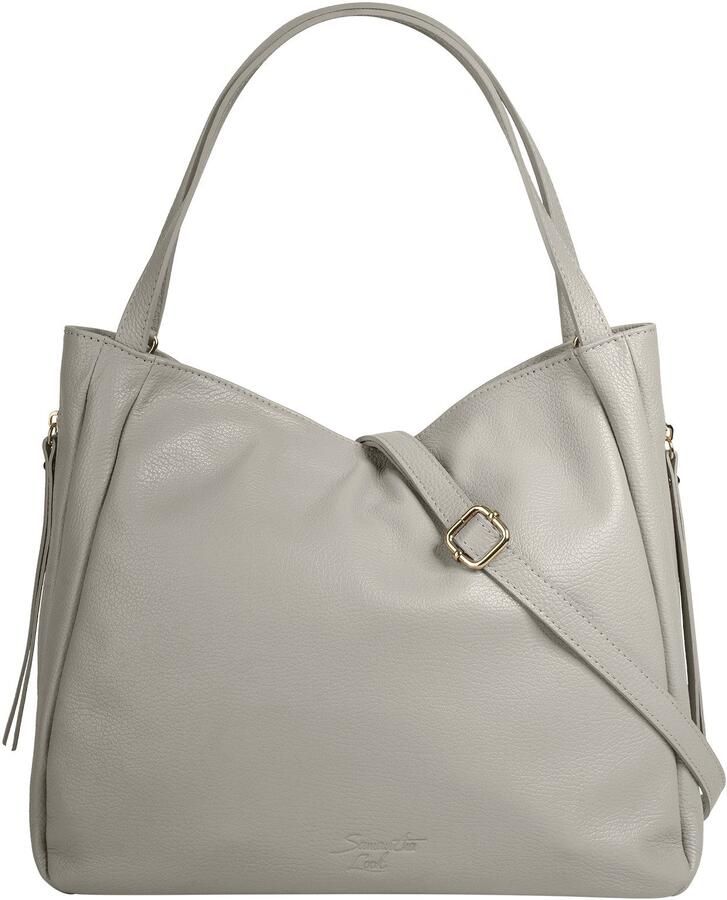 Sa tha Look Schoudertas echt leer made in italy - Foto 6