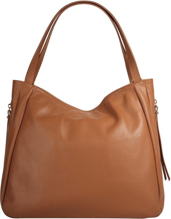 Sa tha Look Schoudertas echt leer made in italy - Foto 2