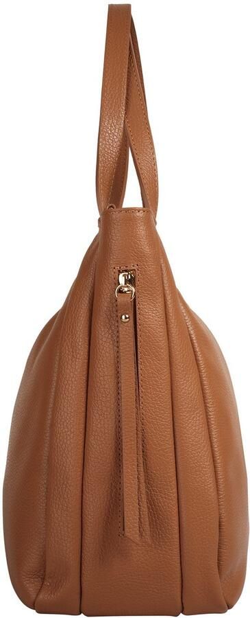 Sa tha Look Schoudertas echt leer made in italy - Foto 5