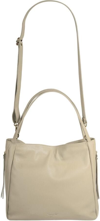 Sa tha Look Schoudertas echt leer made in italy - Foto 4