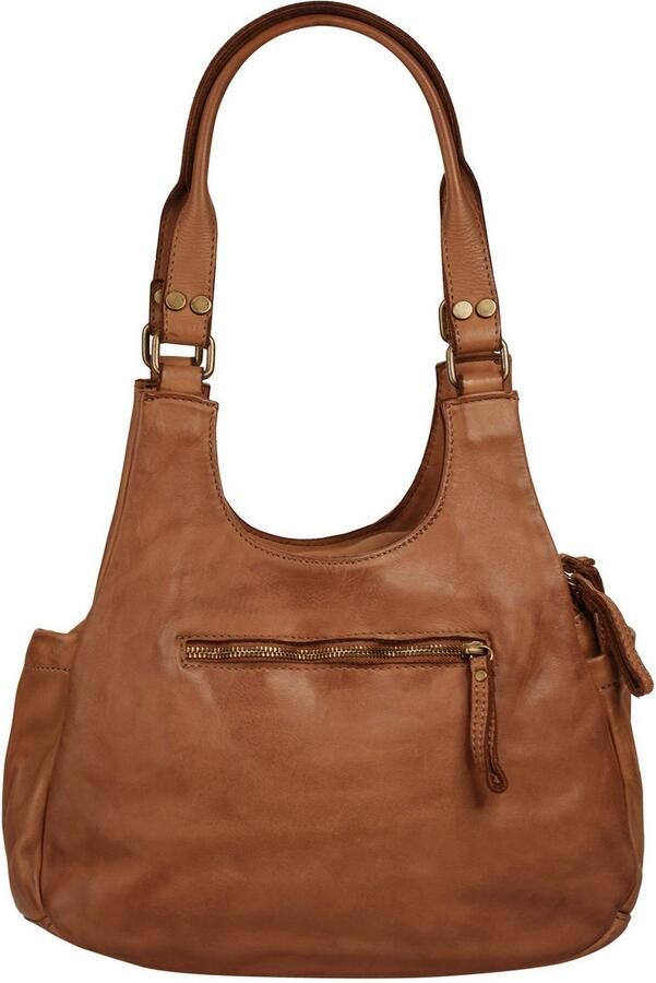 Sa tha Look Schoudertas echt leer made in italy - Foto 3