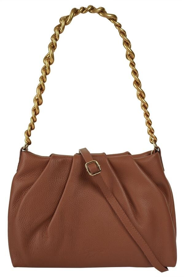 Sa tha Look Schoudertas echt leer made in italy - Foto 2