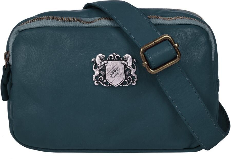 Sa tha Look Schoudertas echt leer made in italy - Foto 2