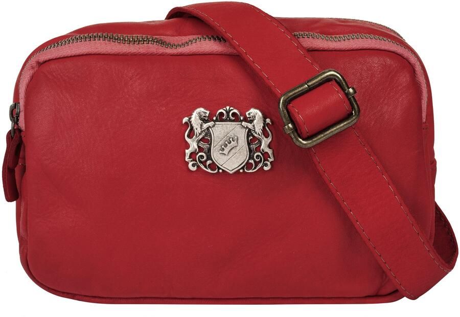 Sa tha Look Schoudertas echt leer made in italy - Foto 2