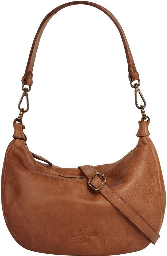 Sa tha Look Schoudertas echt leer made in italy - Foto 6