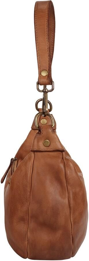 Sa tha Look Schoudertas echt leer made in italy - Foto 5