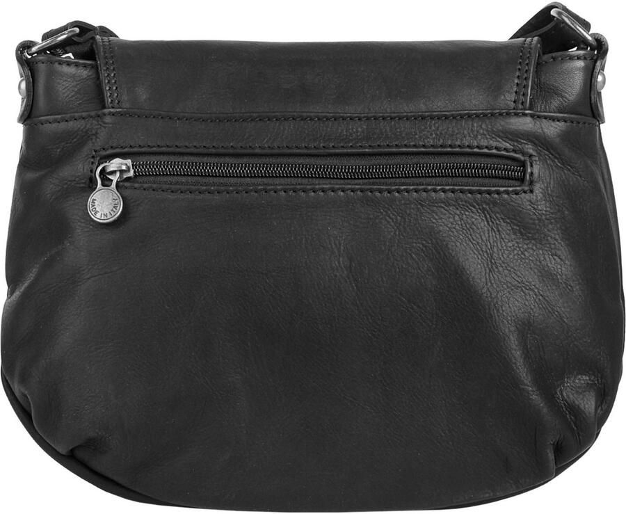 Sa tha Look Schoudertas echt leer made in italy - Foto 8