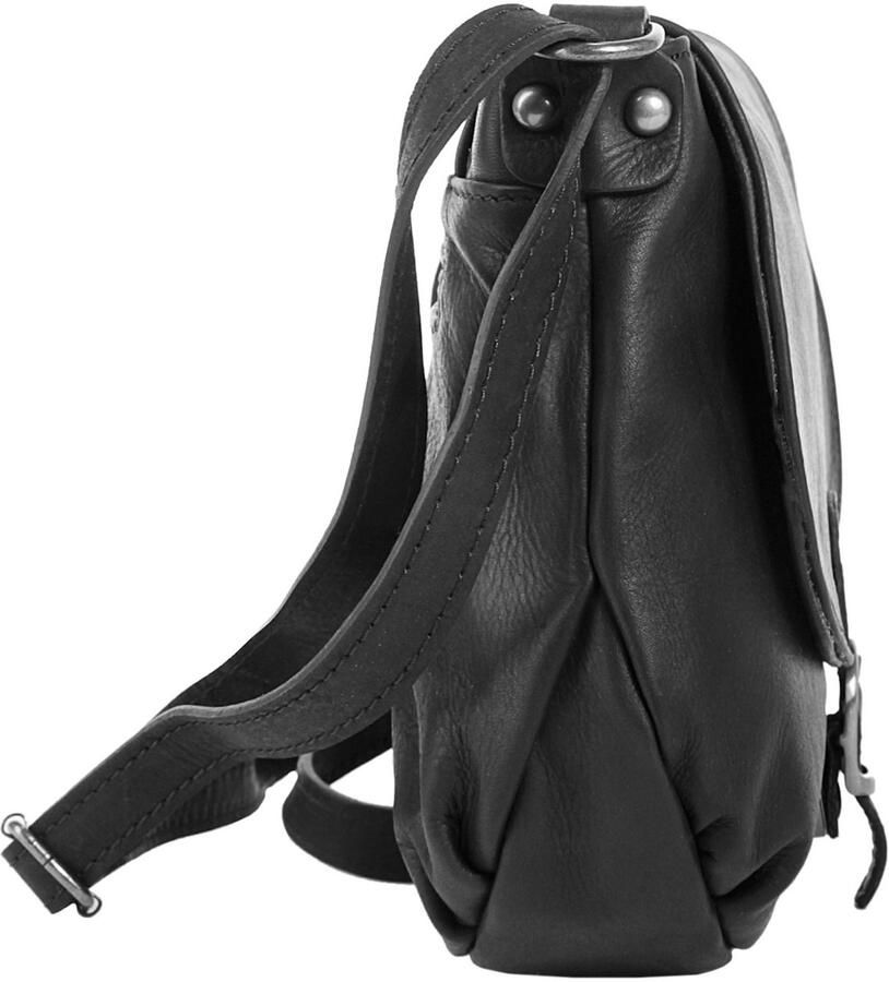 Sa tha Look Schoudertas echt leer made in italy - Foto 3