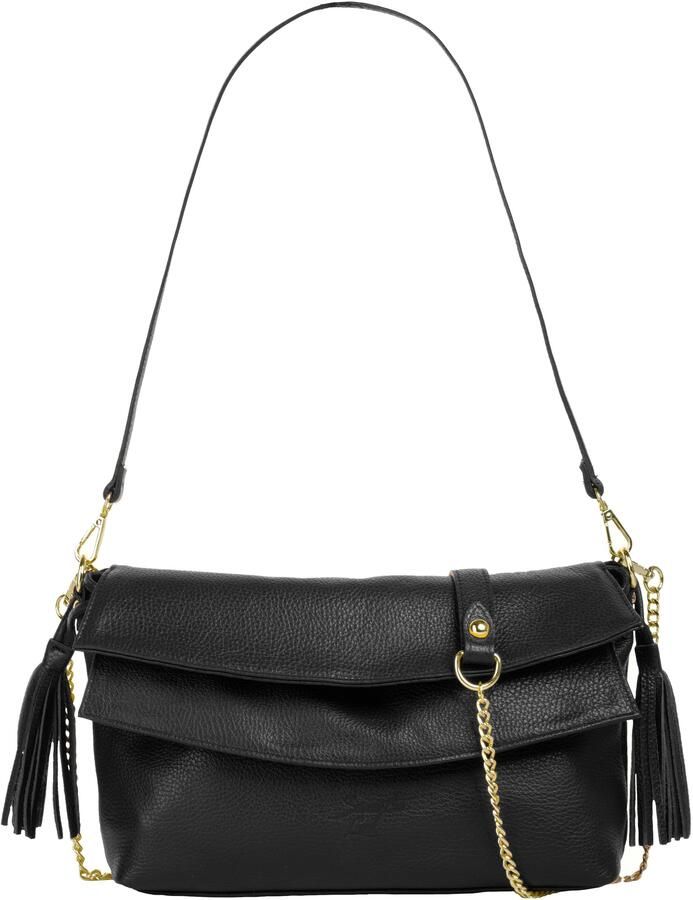 Sa tha Look Schoudertas echt leer made in italy - Foto 3