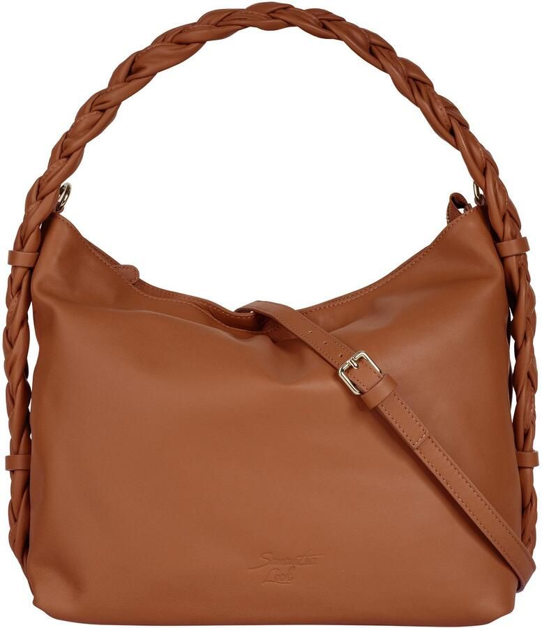 Sa tha Look Schoudertas echt leer made in italy - Foto 6