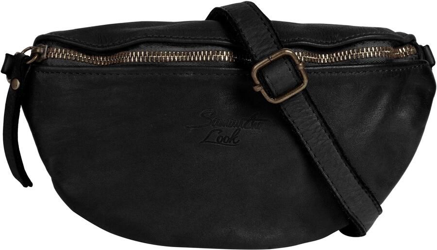 Sa tha Look Schoudertas echt leer made in italy - Foto 6