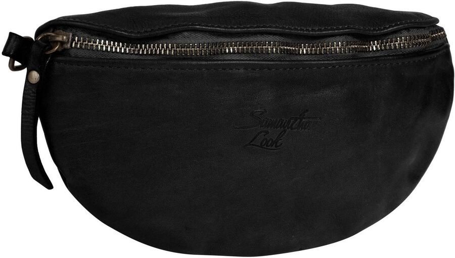 Sa tha Look Schoudertas echt leer made in italy - Foto 2