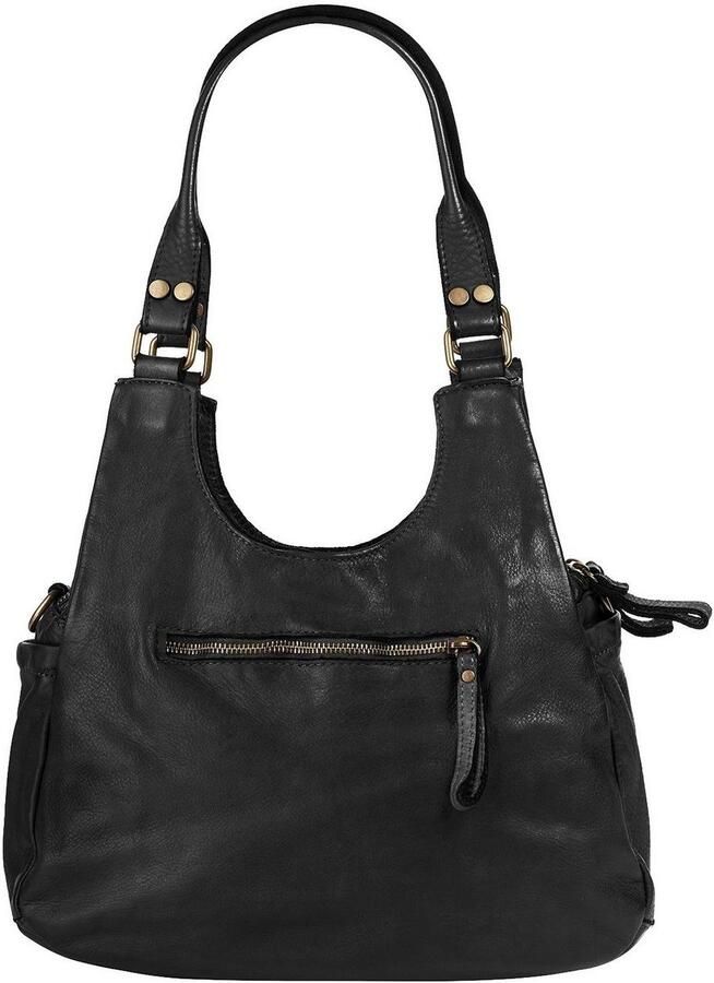 Sa tha Look Schoudertas echt leer made in italy - Foto 3