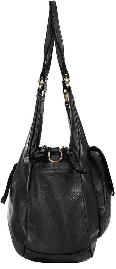 Sa tha Look Schoudertas echt leer made in italy - Foto 6