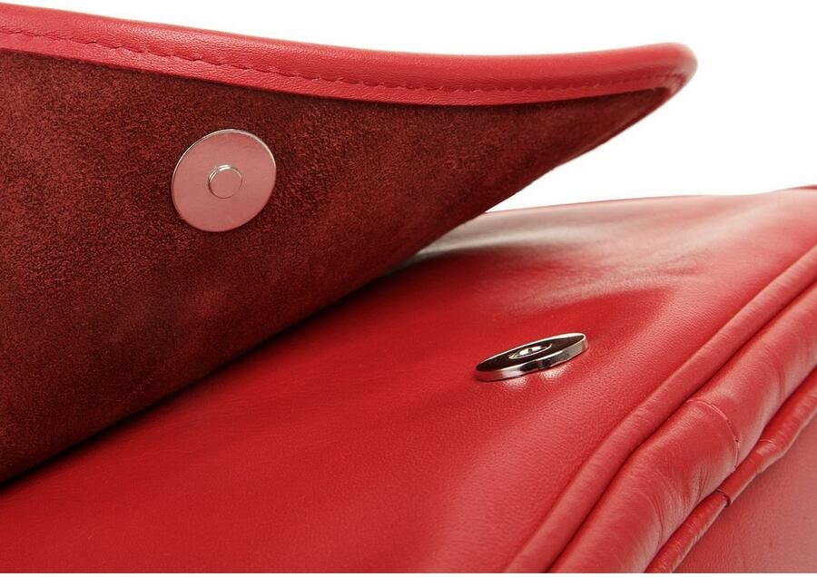 Sa tha Look Schoudertas echt leer made in italy - Foto 2