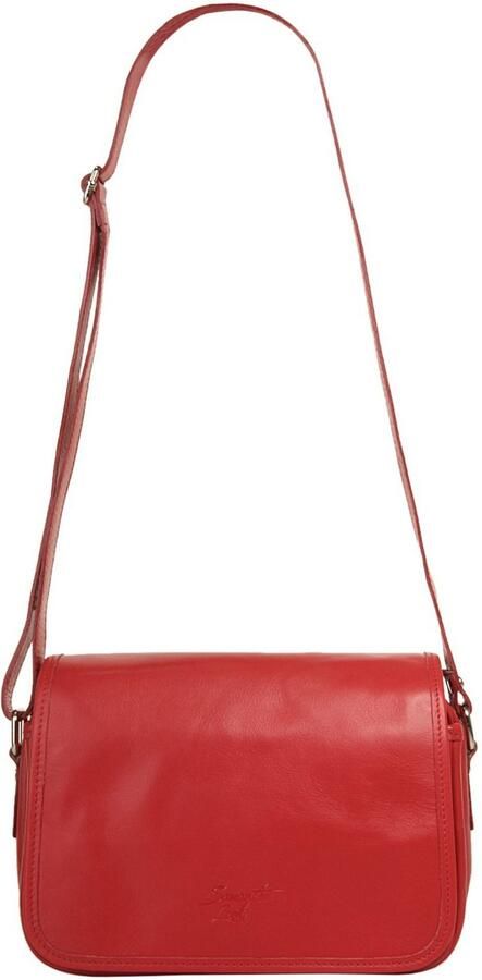 Sa tha Look Schoudertas echt leer made in italy - Foto 6